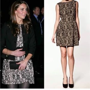 ZARA Lacey Tulip Dress ASO Kate Middleton